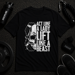 Lift Like Monster Graphic Printed T Shirt | Premium Round Neck Sleeveless T-Shirt for Active Lifestyles - Breathable and Moisture-Wicking