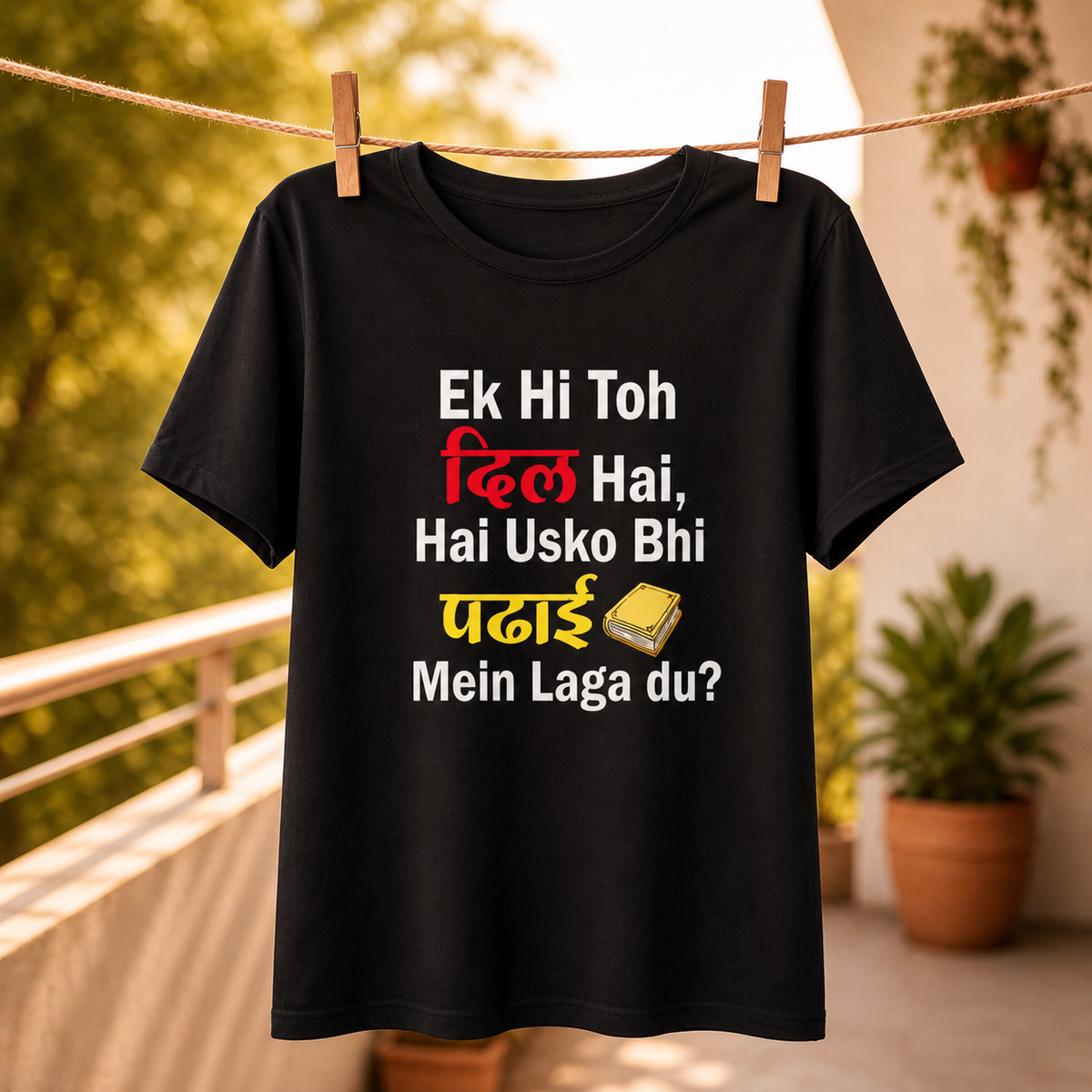 Funny Hindi Quote T-Shirt Behtar Yahi Hoga Ke Aap Gyaan Na De Printed Tee for Men & Women – Humorous Graphic Printed T-Shirt Trendy Typography Casual Wear