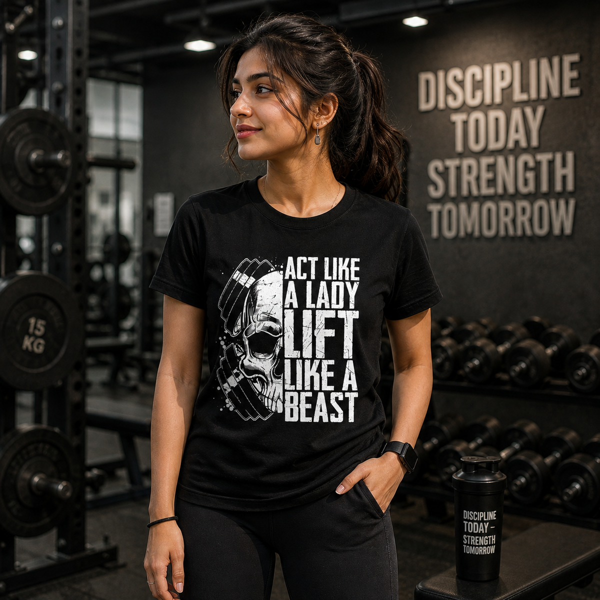 Lift Like Monster Graphic Printed T Shirt | Premium Round Neck Sleeveless T-Shirt for Active Lifestyles - Breathable and Moisture-Wicking